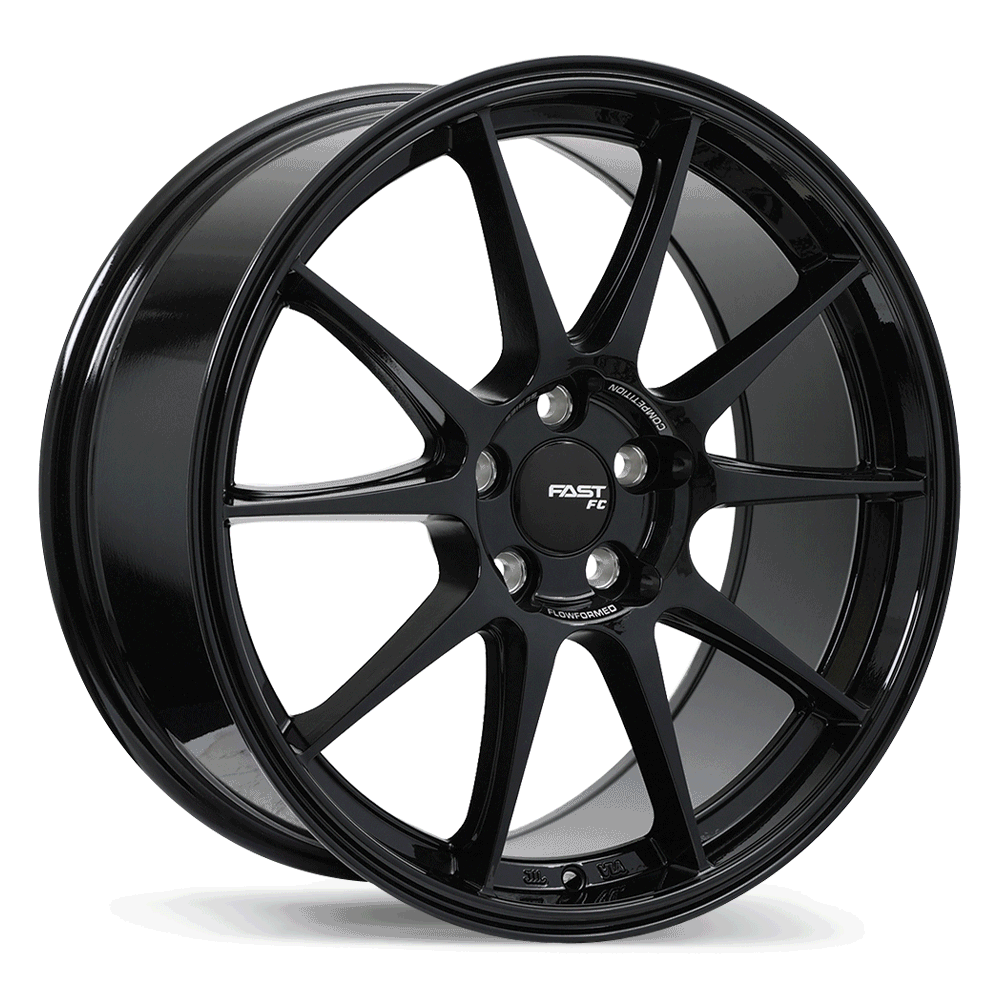 Fast Wheels FC08 Gloss Black 19x8.0 +40 5x114.3 72.6