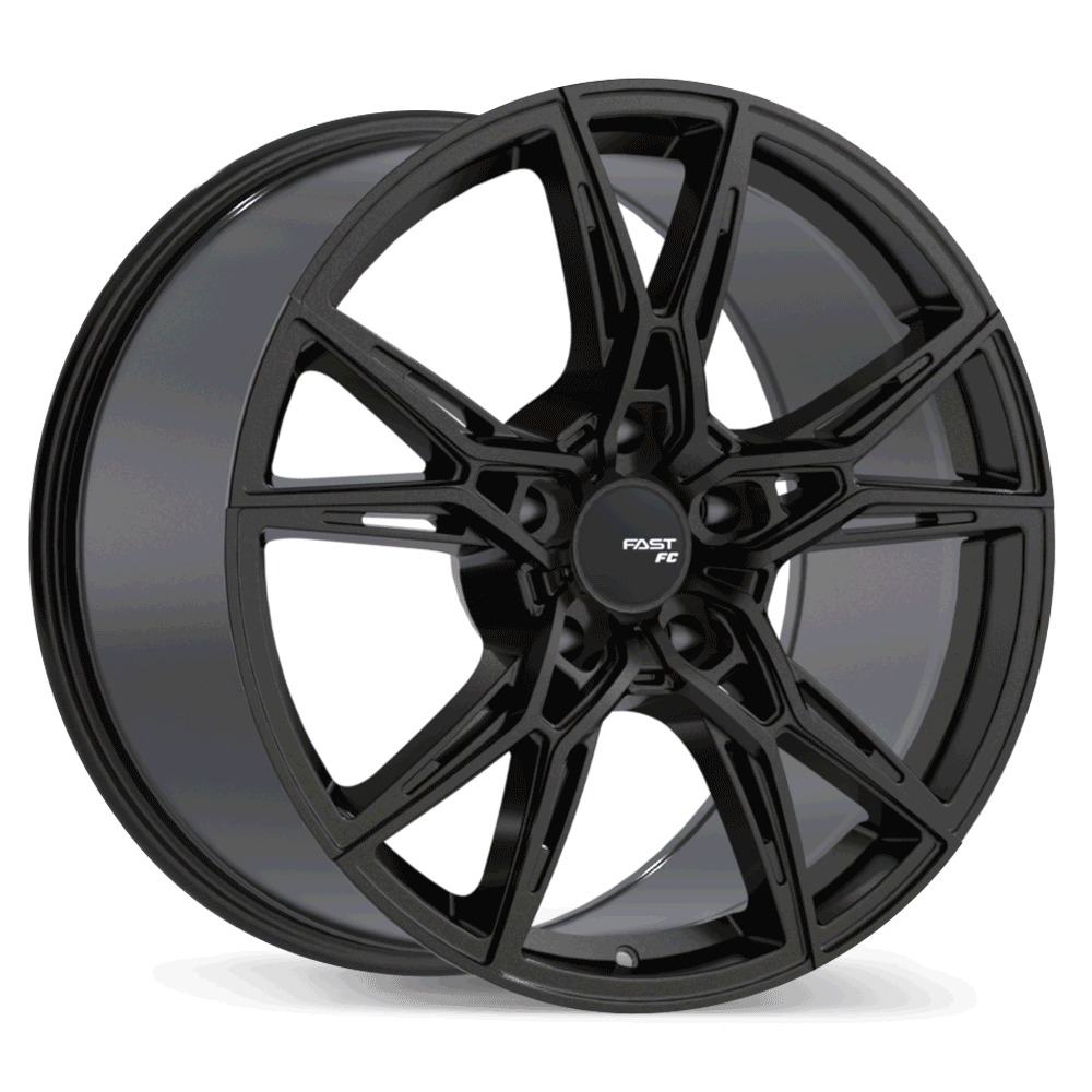 Fast Wheels FC10 Gloss Black Anthracite 19x10.5 +25 5x115 70.3