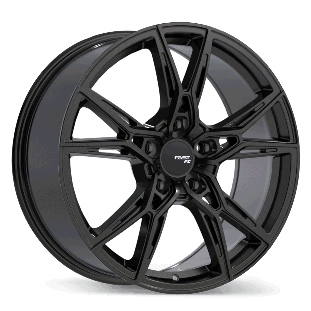 Fast Wheels FC10 Gloss Black Anthracite 19x8.5 +35 5x114.3 70.6
