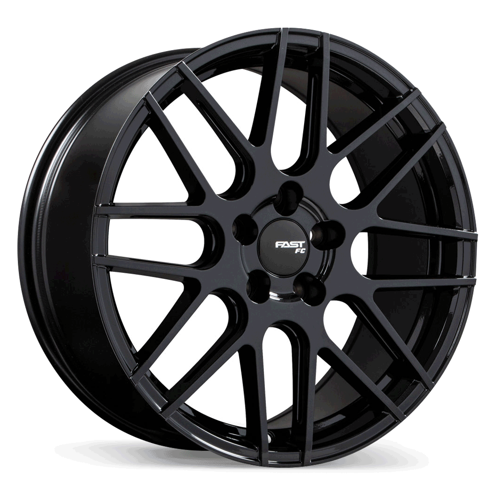 Fast Wheels FC12 Metallic Black 18x8.0 +35 5x120 72.6