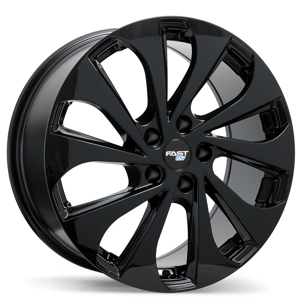Fast Wheels EV05 Gloss Black 18x7.5 +45 5x114.3 66.1