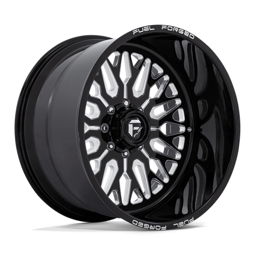 Fuel Forged FF109 Gloss Black Milled 22x14 -72 8X170 125