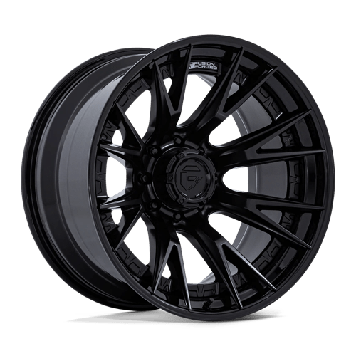 Fuel FC402 CATALYST Matte Black W/ Gloss Black Lip 20x9 +1 8X170 125.1