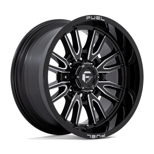 Fuel D761 CLASH Gloss Black Milled 20x10 -18 8X170 125.1