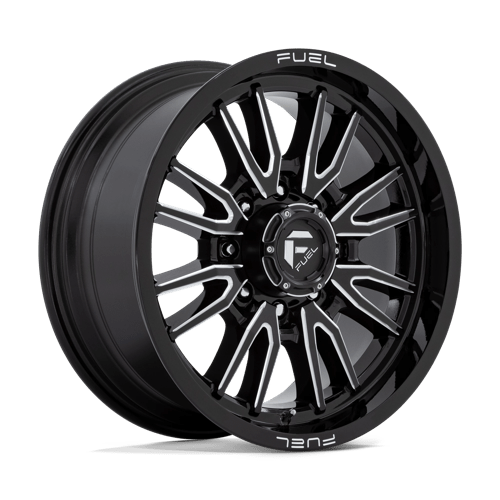 Fuel D761 CLASH Gloss Black Milled 20x9 +20 8X170 125.1