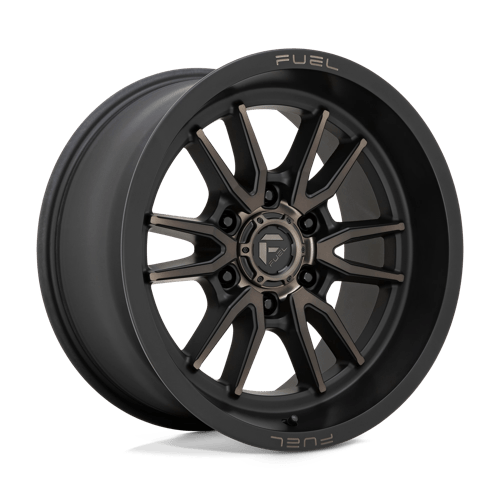 Fuel D762 CLASH Matte Black Double Dark Tint 18x9 +01 6X135 87.1