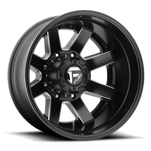 Fuel D538 MAVERICK Matte Black Milled 22x8.25 -227 8X170 125.1