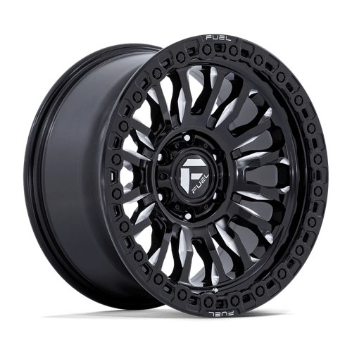 Fuel FC857 RINCON Gloss Black Milled 17x9 -12 8X170 125.1