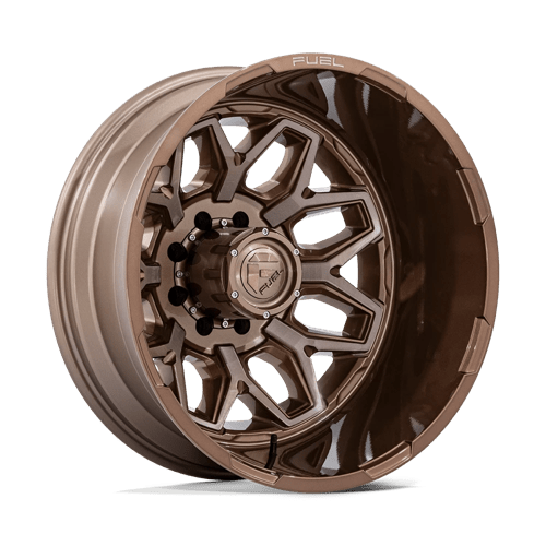 Fuel D876 FLUX DUALLY Platinum Bronze 20x8.25 -201 8X200 142.2