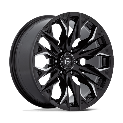 Fuel D803 FLAME Gloss Black Milled 20x9 +1 6X135 87.1