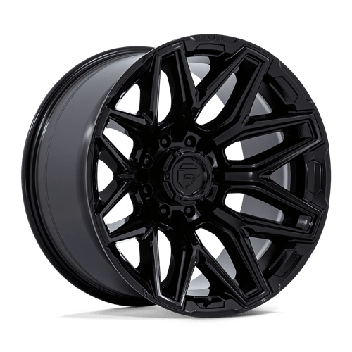 Fuel FLUX Gloss Black 22x12 -44 8X170 125.1