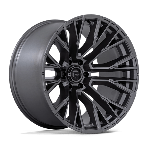 Fuel D848 REBAR Matte Gunmetal 22x12 -44 6X139.7 106.1