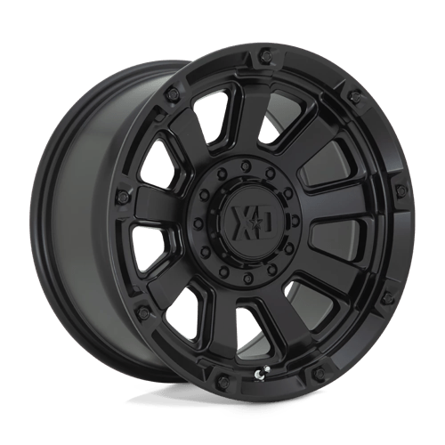 XD XD852 GAUNTLET Satin Black 17x9 +0 6X135/6X139.7 106.1