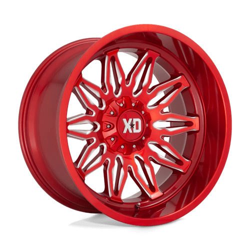 XD XD859 GUNNER Candy Red Milled 20x10 -18 6X135/6X139.7 106.1