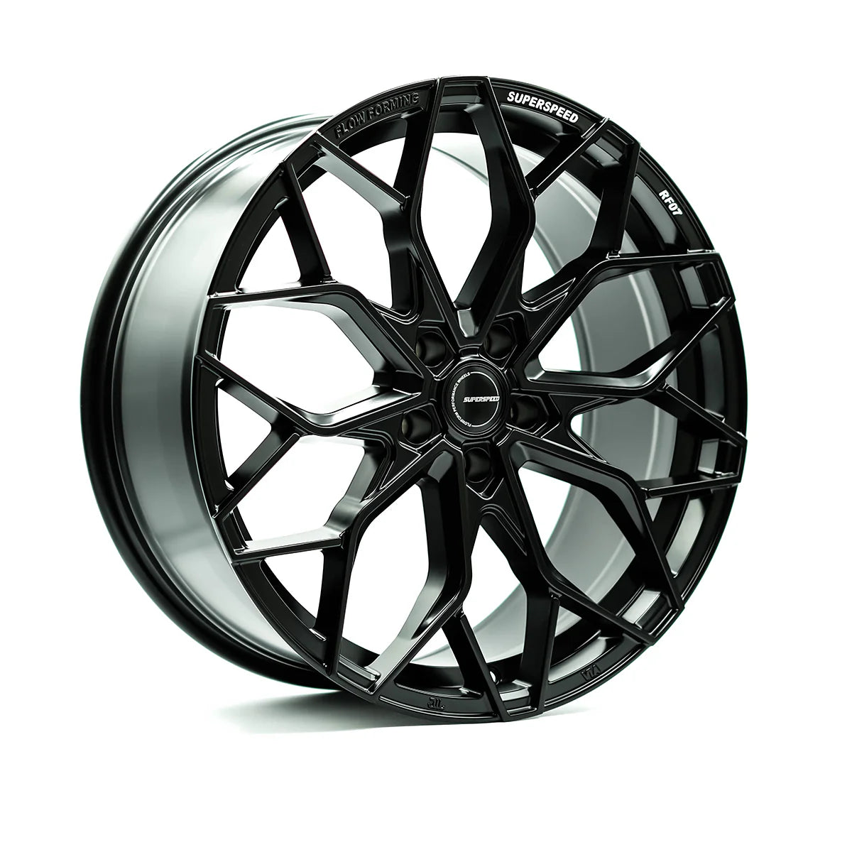SUPERSPEED RF07 Matt Black 20x9 +35 5x112 66.6