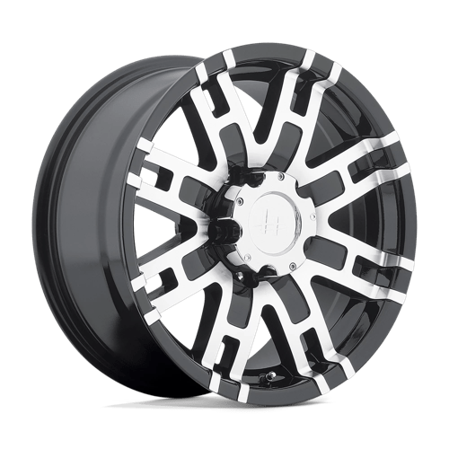 Helo HE835 Gloss Black Machined 22x9.5 +18 6X139.7 106.25