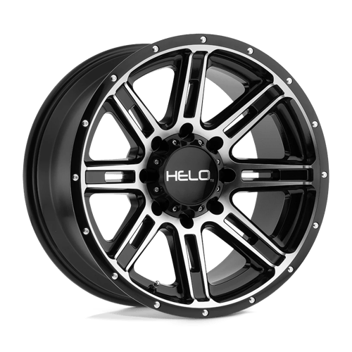 Helo HE900 Gloss Black Machined 18x9 +0 5X139.7 78