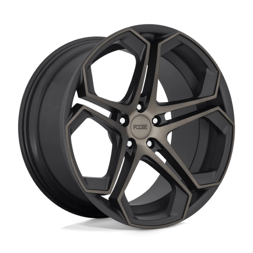 Foose F168 IMPALA Matte Machined Double Dark Tint 20x10.5 +20 5X115 71.5