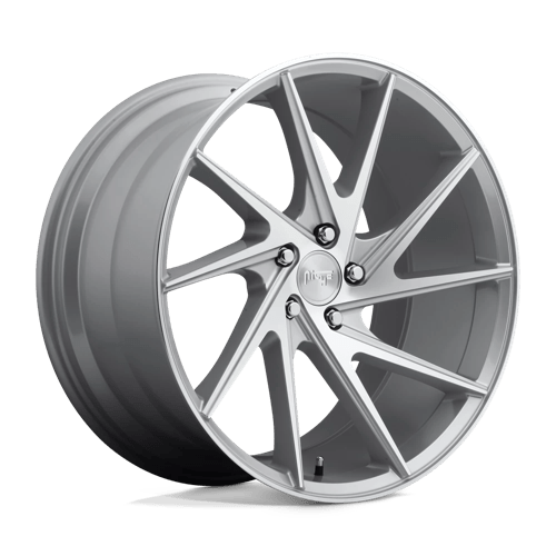 Niche M162 INVERT Gloss Silver Machined 20x10.5 +45 5X114.3 72.56