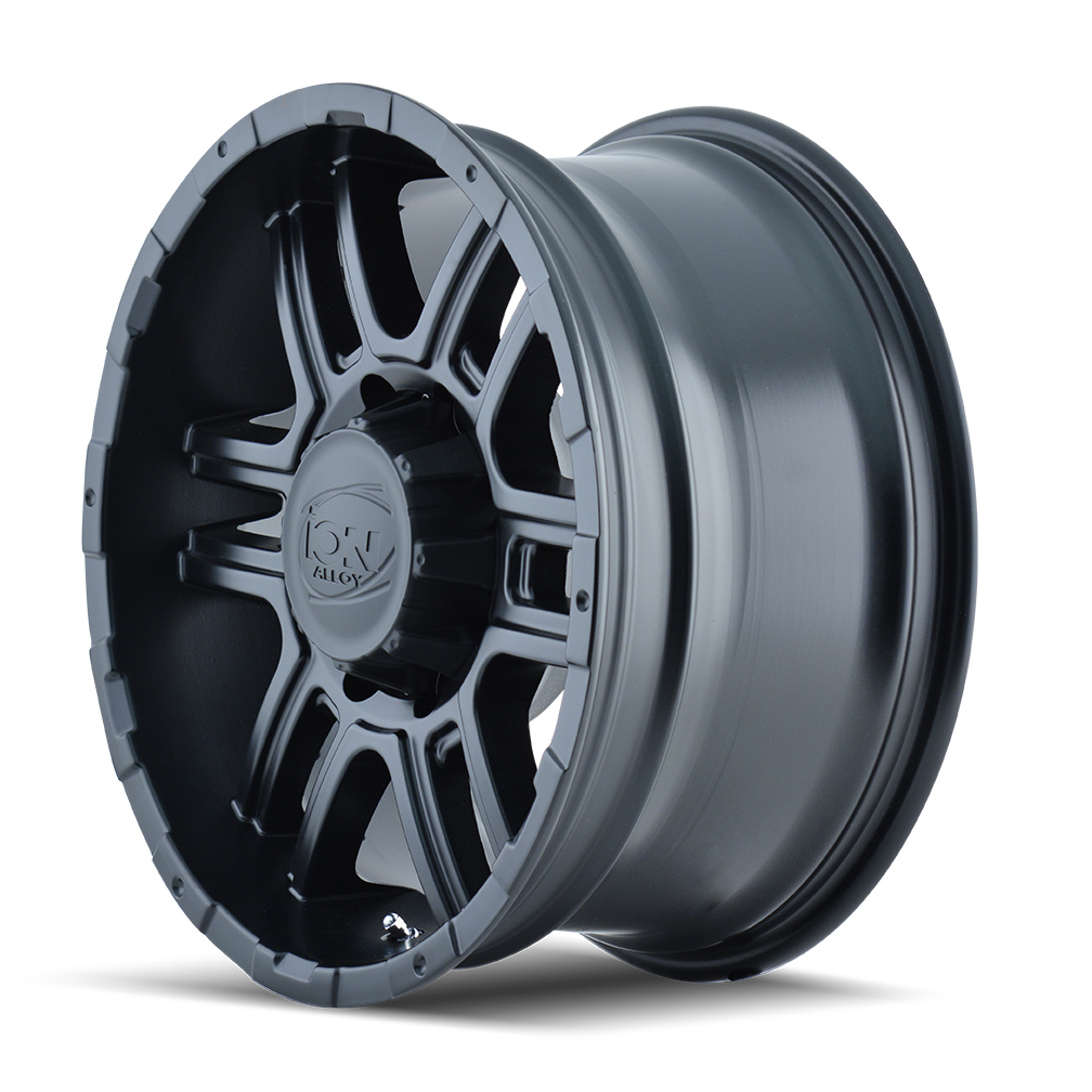 ION 179 Black 17X8 +10 5X139.7 108