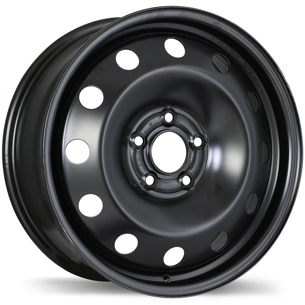 Steel / Acier Traditional / Traditionnel Black 17x6.5 +48 5x114.3 67.1