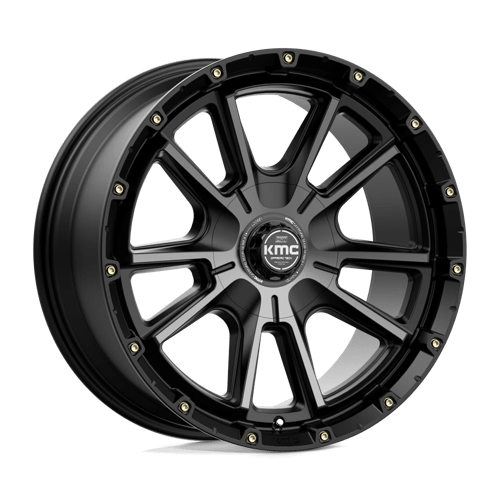 KMC KM100 SYNC Satin Black W/ Gray Tint 20x9 +18 6X135/6X139.7 106.1