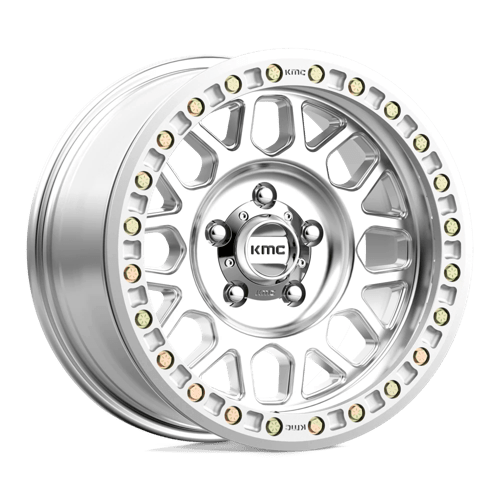 KMC KM234 GRENADE DESERT BEADLOCK Machined 17x8.5 +0 8X165.1 125.5