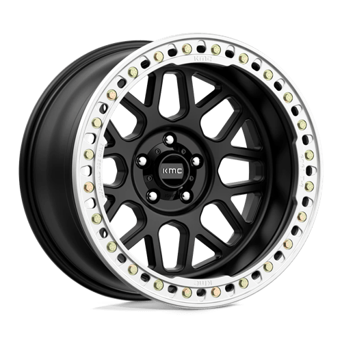 KMC KM235 GRENADE CRAWL BEADLOCK Satin Black 20x10 -48 5X127 71.5