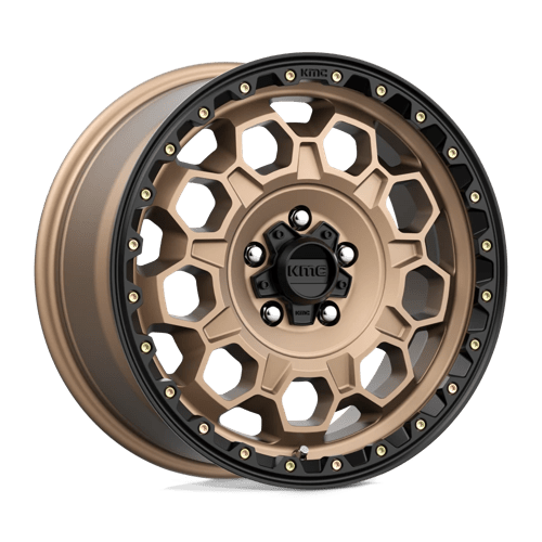 KMC KM545 TREK Matte Bronze W/ Black Lip 17x8 +35 5X114.3 72.56
