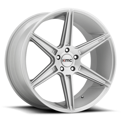 KMC KM711 PRISM Brushed Silver 22x9 +35 5X120 74.1