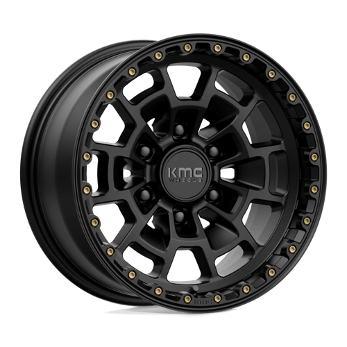 KMC KM718 SUMMIT Satin Black 17x8.5 +0 6X135 87.1
