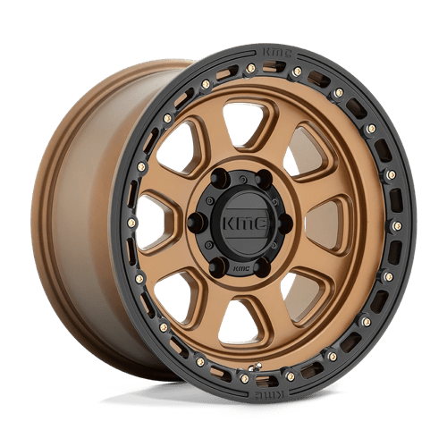 KMC KM548 CHASE Matte Bronze W/ Black Lip 20x9 +0 6X135 87.1