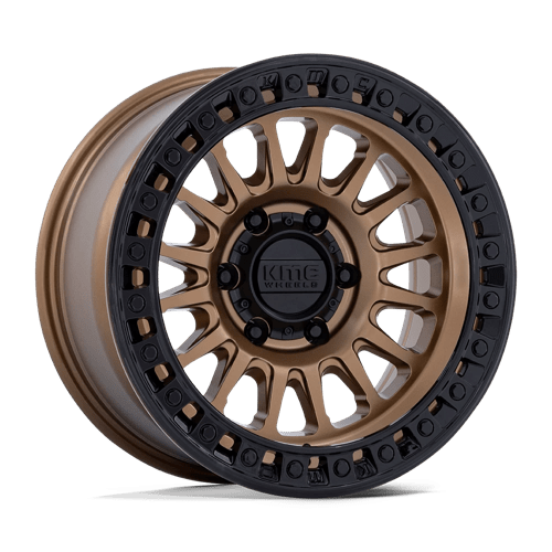 KMC KM552 IMS Matte Bronze W Gloss Black Lip 20x9 +0 6X135 87.1
