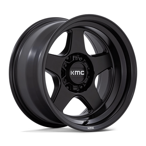 KMC KM728 LOBO Matte Black 17x9 -38 6X139.7 106.1