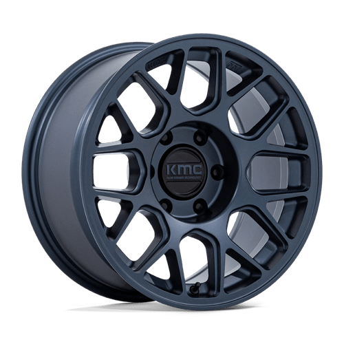 KMC KM730 HATCHET Metallic Blue 17x8.5 +25 6X135 87.1