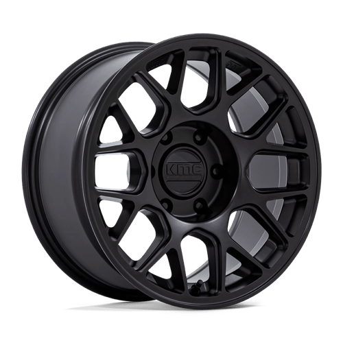 KMC KM730 HATCHET Matte Black 17x8.5 -10 6X139.7 106.1