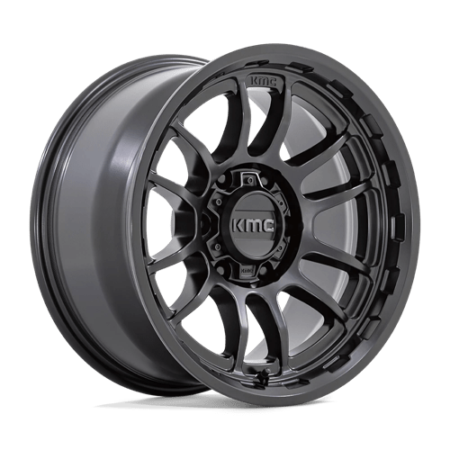 KMC KM727 WRATH Satin Black 17x8.5 -10 5X127 71.5