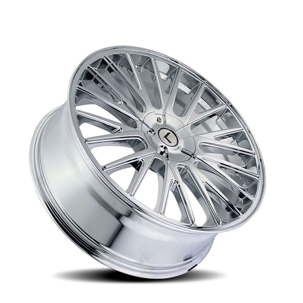 KRAZE DOUBLE DOWN Chrome 17X8 +38 5X108, 5X114.3 73