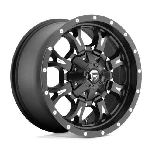 Fuel D517 KRANK Matte Black Milled 20x9 +20 8X180 125.1