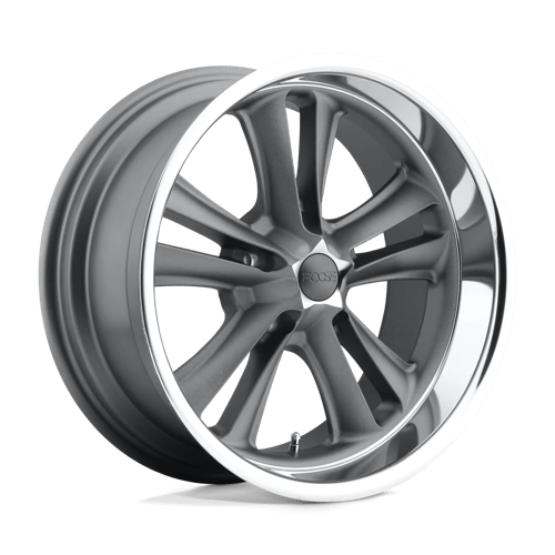 Foose F099 KNUCKLE Matte Gun Metal Machined 17x8 +01 5X114.3 72.56