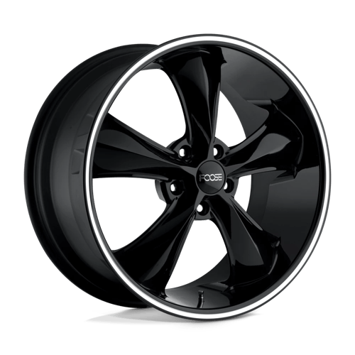 Foose F104 LEGEND Gloss Black Milled 20x10 +0 5X127 78.1