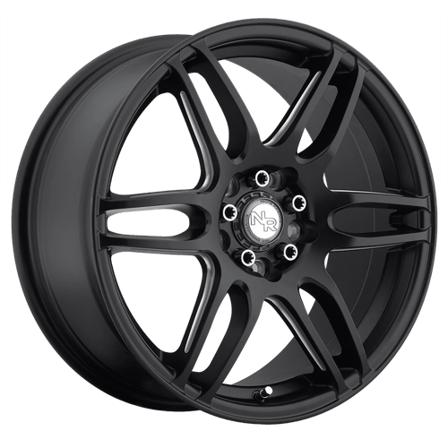 Niche M106 NR6 Matte Black Milled 18x8 +40 4X100/4X114.3 66.06