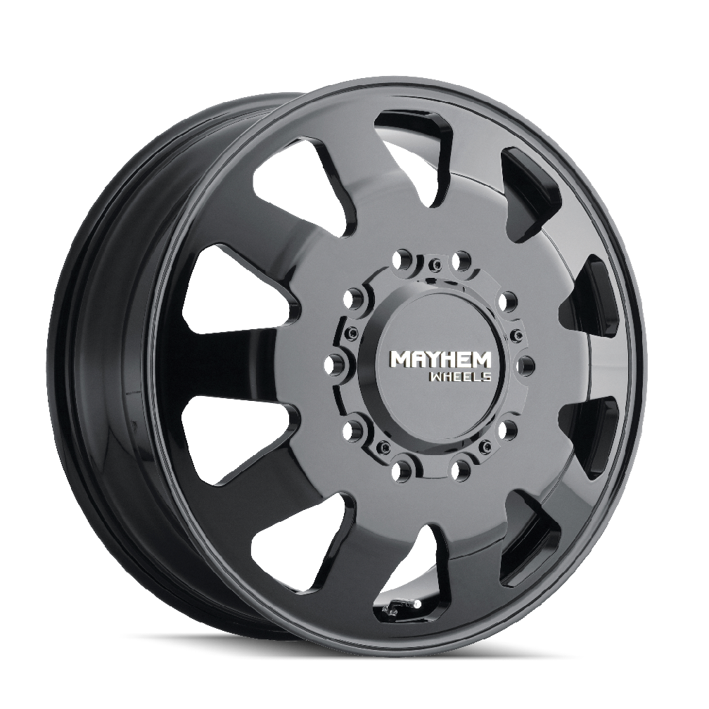 MAYHEM 8181 Black 22X8.25 +169 10X285 220.1