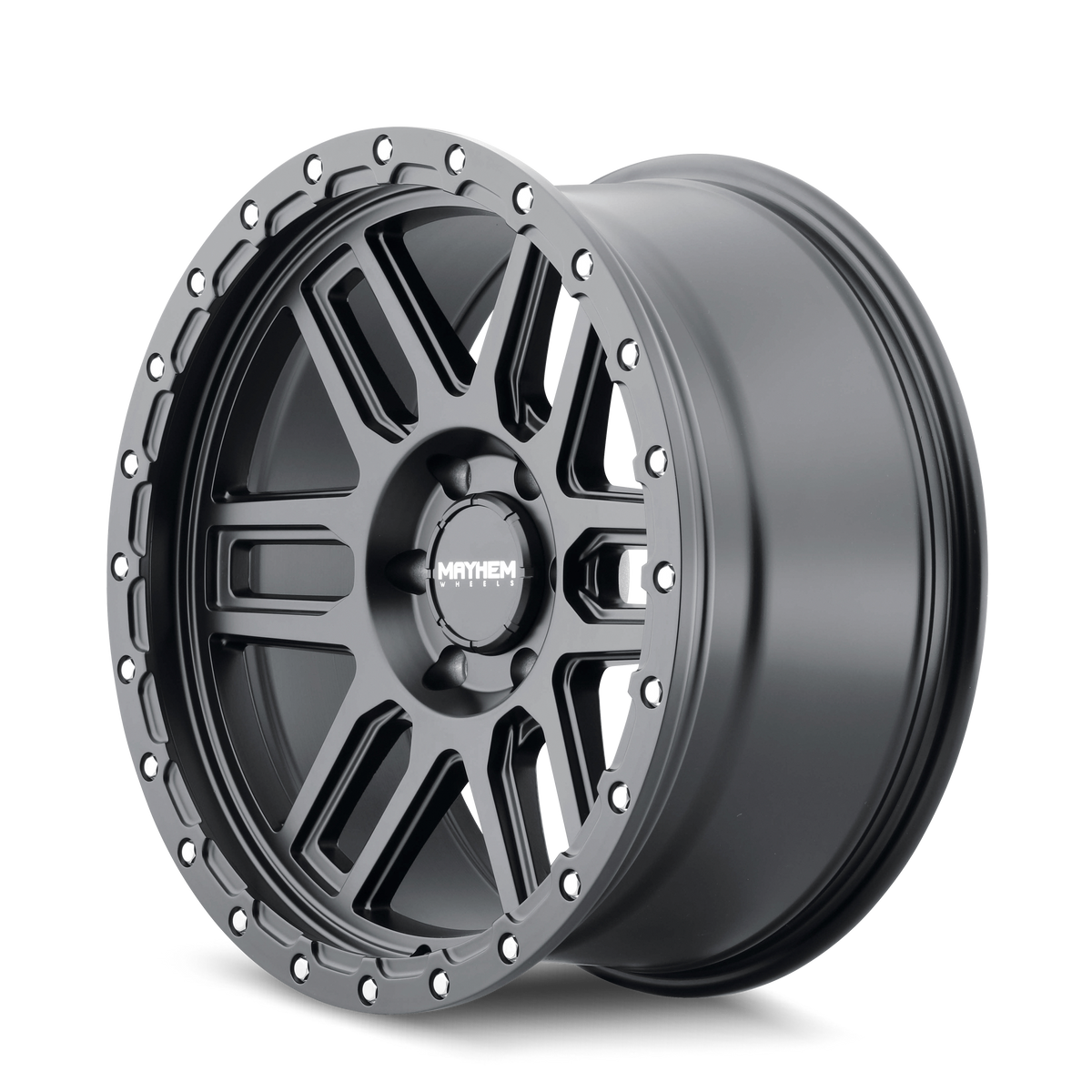 MAYHEM DELTA Black 20X9 -12 8X165.1 125.2