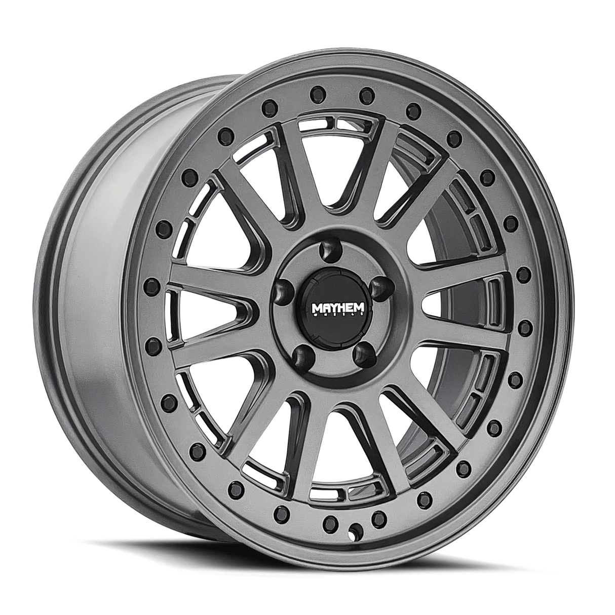 MAYHEM COMPASS Gunmetal 15X7 +15 5X100