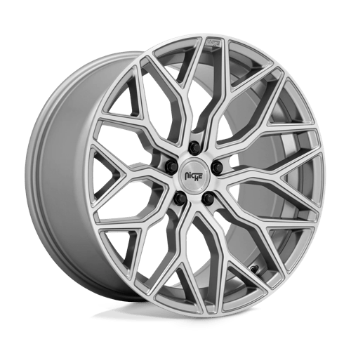 Niche M265 MAZZANTI Anthracite Brushed Tint Clear 20x9 +27 5X112 66.5