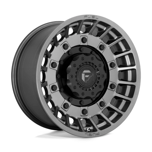 Fuel D726 MILITIA Matte Anthracite & Black 20x10 -18 8X170 125.1