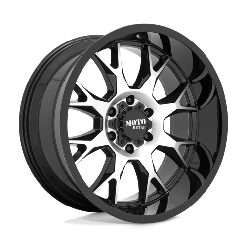Moto Metal MO806 Gloss Black Machined 20x10 -18 8X180 124.2