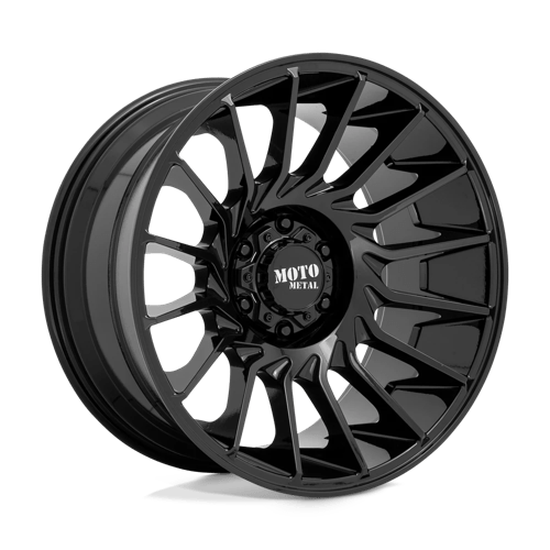 Moto Metal MO807 Gloss Black 20x10 -18 6X139.7 106.1