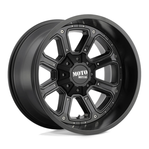 Moto Metal MO984 SHIFT Matte Black W/ G-Blk Inserts 18x9 +18 6X135/6X139.7 106.25